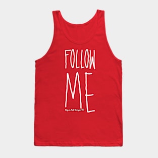 Follow me! Red Tank Top